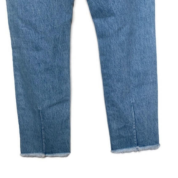 Neuw Denim, Lexi Emile Battu High Rise Destroyed Raw Hem Jeans Size 31 EUC - Picture 3 of 7
